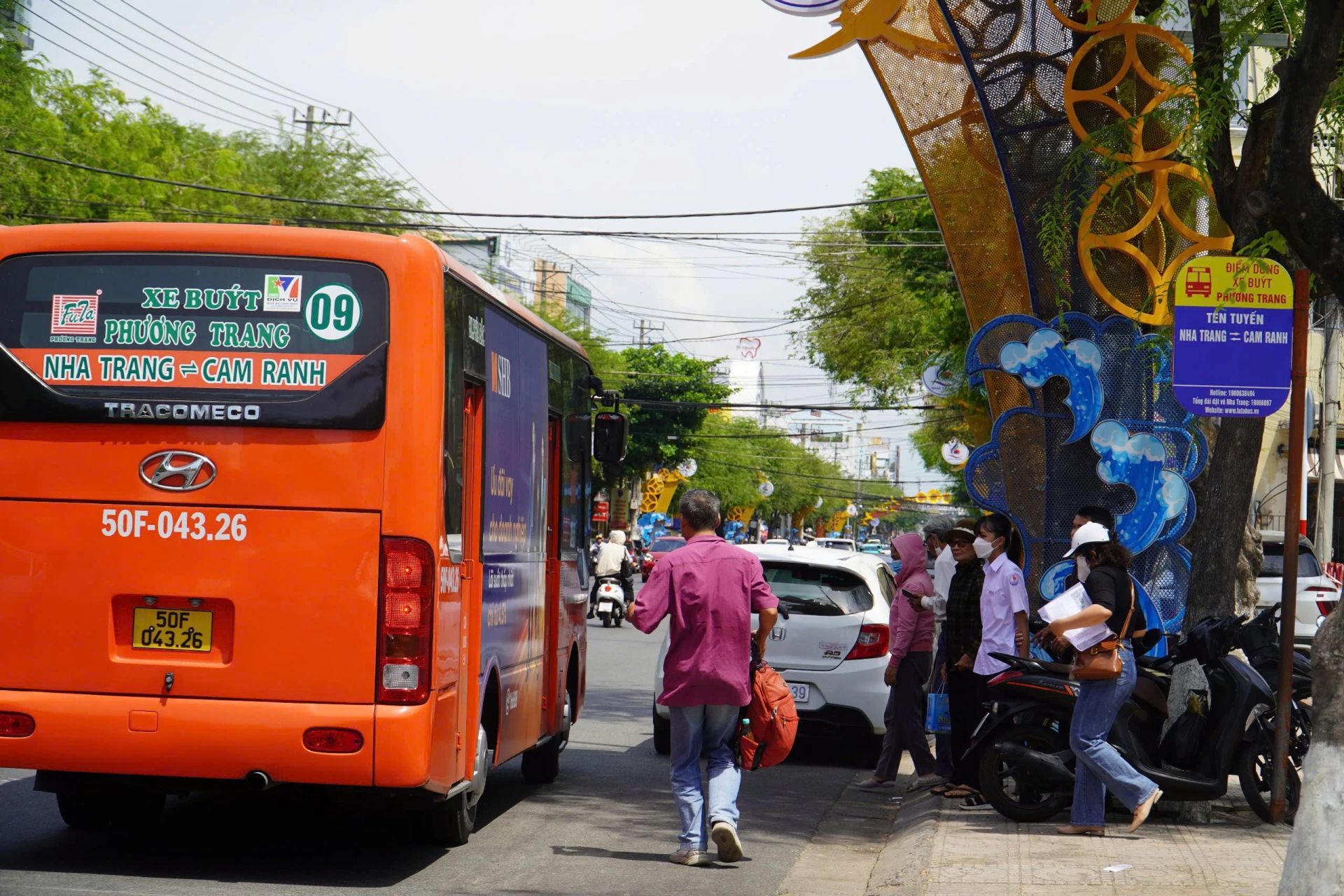 Mở tuyến xe buýt Nha Trang đi Phan Rang - Tháp Chàm và ngược lại