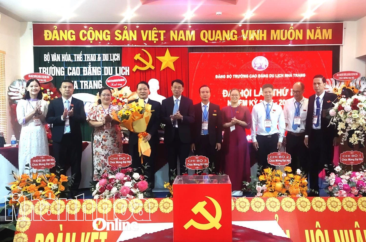 Đại hội Đảng bộ Trường Cao đẳng Du lịch Nha Trang lần thứ IV