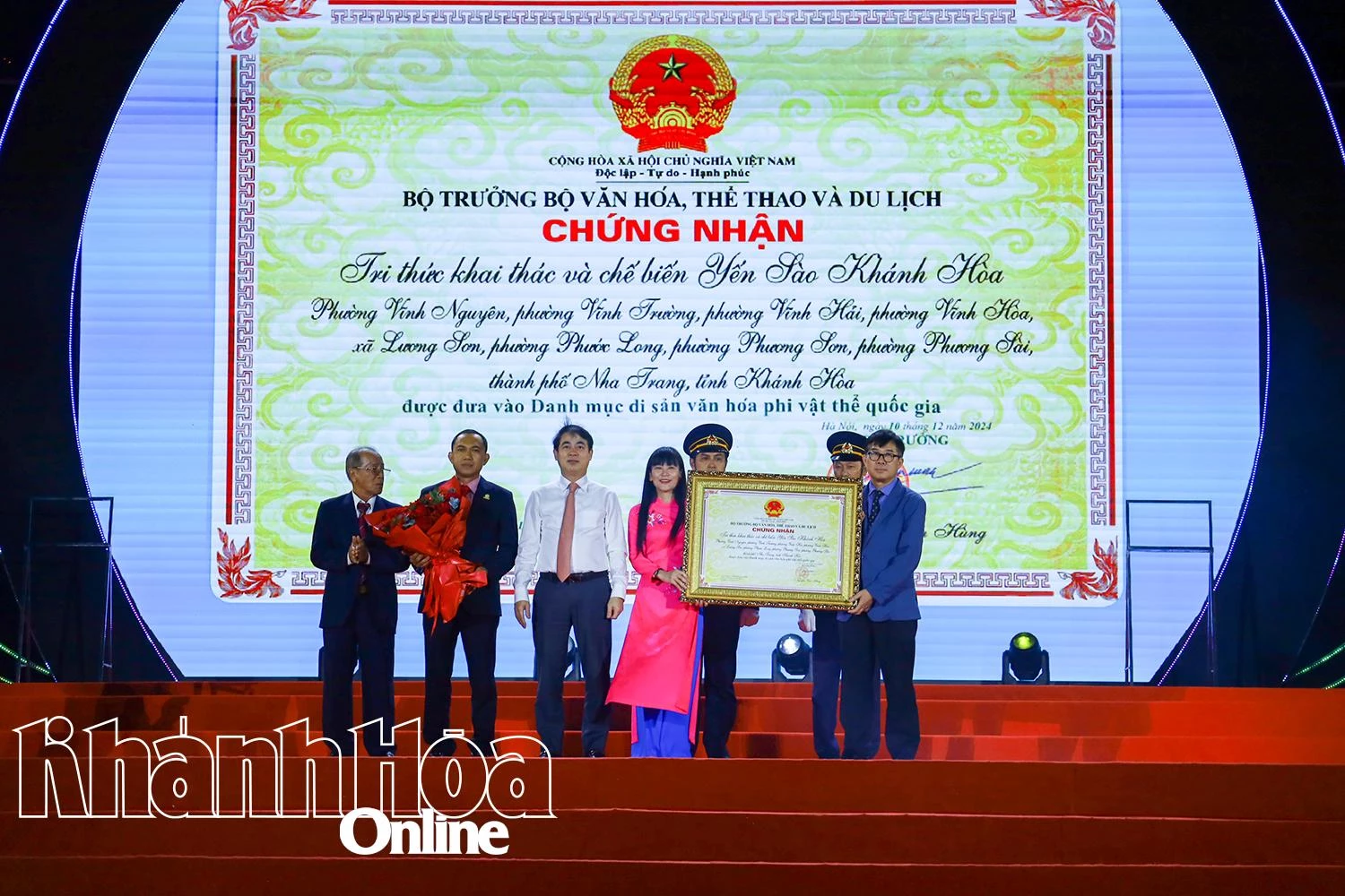 Vinh danh di sản văn hóa quốc gia Yến sào Khánh Hòa