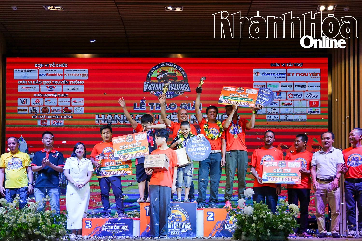 Bế mạc Giải đua xe thể thao và địa hình Victory Challenge Sailun Cup 2025