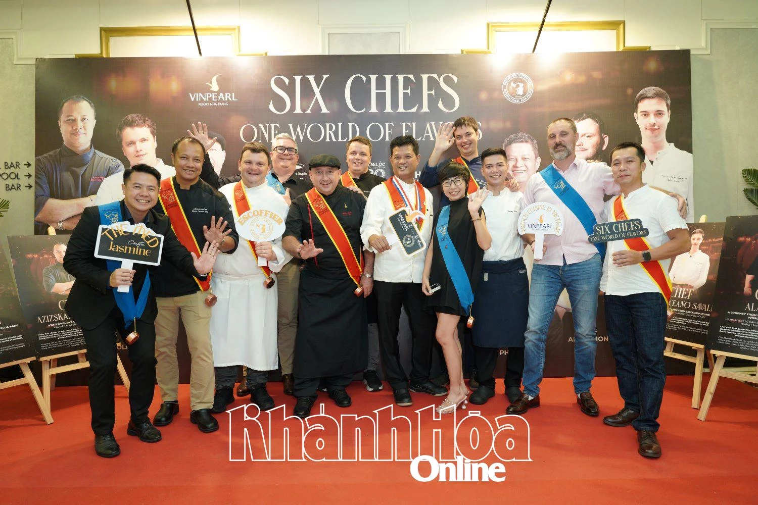 Vinpearl Resort Nha Trang tổ chức tiệc tối Escoffier với 6 đầu bếp nổi tiếng thế giới