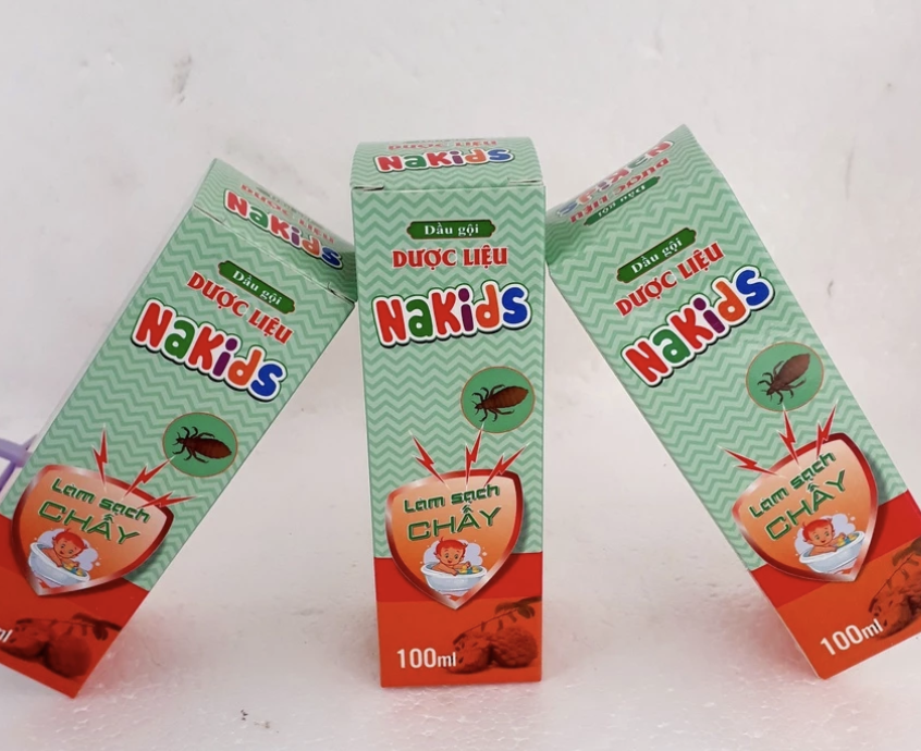 Ngừng kinh doanh, sử dụng lô dầu gội dược liệu Nakids không đạt chất lượng