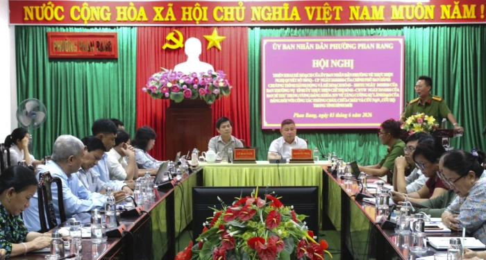 Phường Phan Rang triển khai công tác phòng cháy, chữa cháy và cứu nạn, cứu hộ