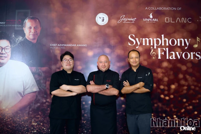 Vinpearl Resort Nha Trang Bay tổ chức đêm tiệc ẩm thực quốc tế "Symphony of Flavors"