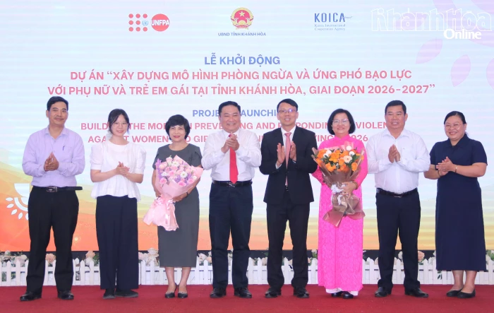 Khởi động dự án xây dựng mô hình phòng ngừa và ứng phó bạo lực với phụ nữ và trẻ em gái tại tỉnh Khánh Hòa