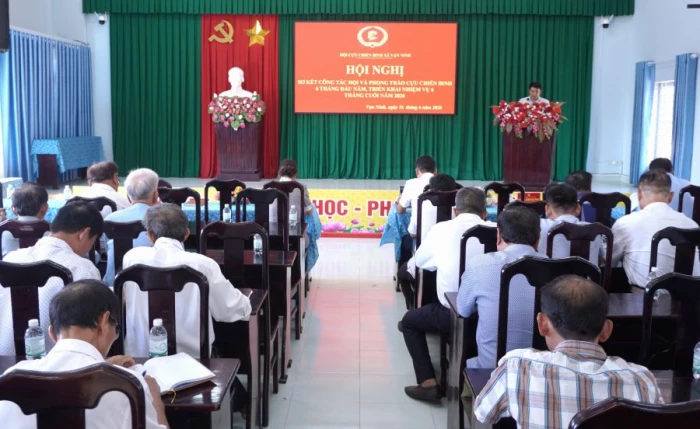 Hội Cựu chiến binh xã Vạn Ninh triển khai công tác hội 6 tháng cuối năm 2026