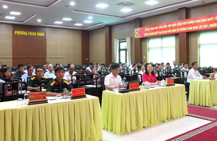 Phường Phan Rang triển khai nhiệm vụ quốc phòng, quân sự địa phương 6 tháng cuối năm