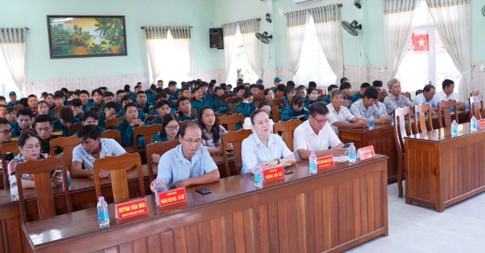 Xã Vạn Thắng khai mạc huấn luyện dân quân năm thứ nhất - đợt 2