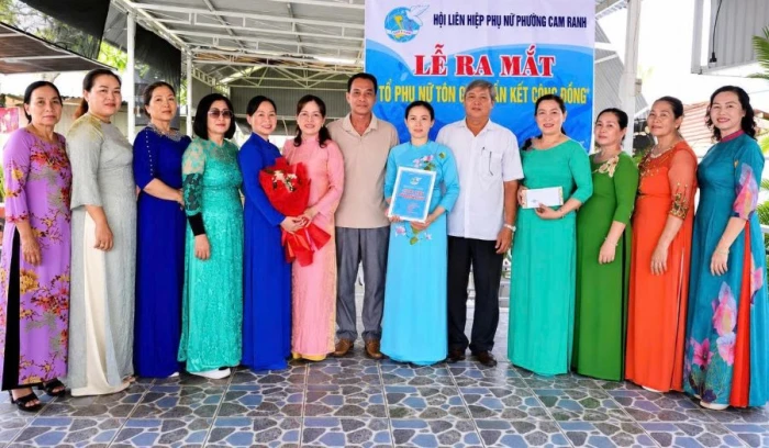 Phường Cam Ranh ra mắt mô hình “Tổ phụ nữ tôn giáo gắn kết cộng đồng”