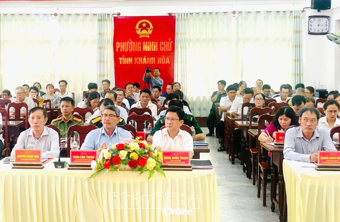 Đảng ủy phường Ninh Chử thông qua Đề án sắp xếp, thành lập và kiện toàn tổ chức đảng tổ dân phố