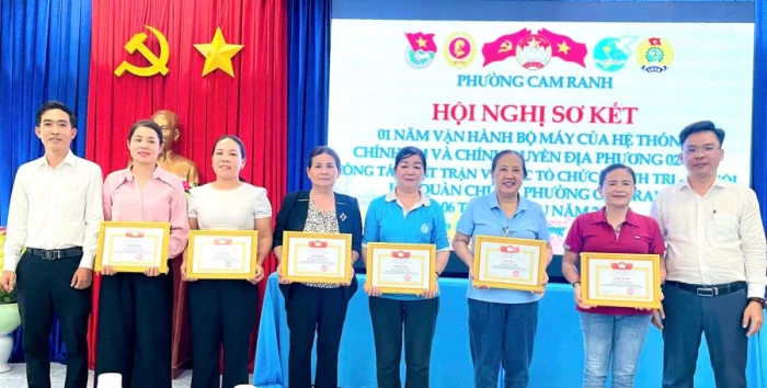 Phường Cam Ranh sơ kết 1 năm vận hành mô hình chính quyền địa phương 2 cấp