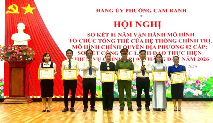 Phường Cam Ranh sơ kết 1 năm vận hành mô hình chính quyền địa phương 2 cấp