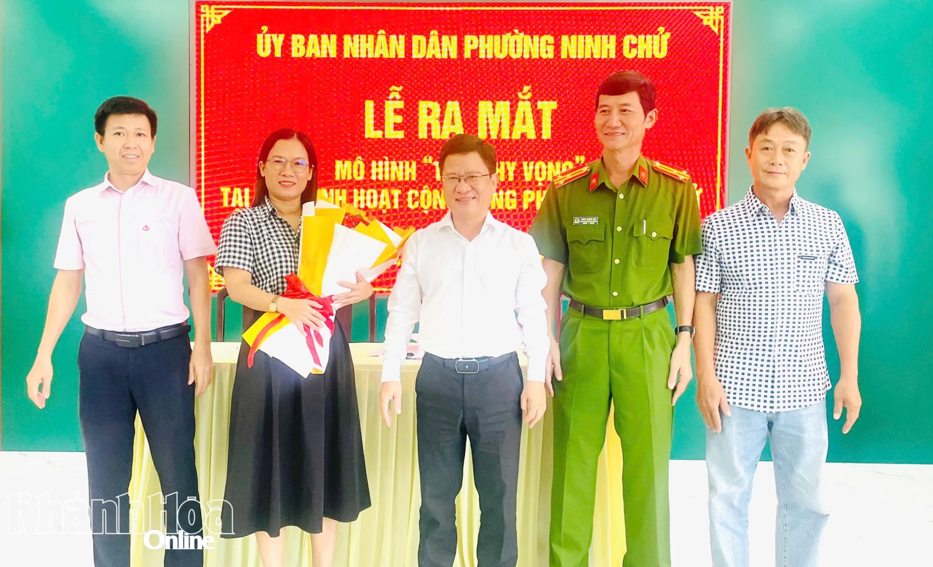 Phường Ninh Chử ra mắt mô hình "Trạm hy vọng"