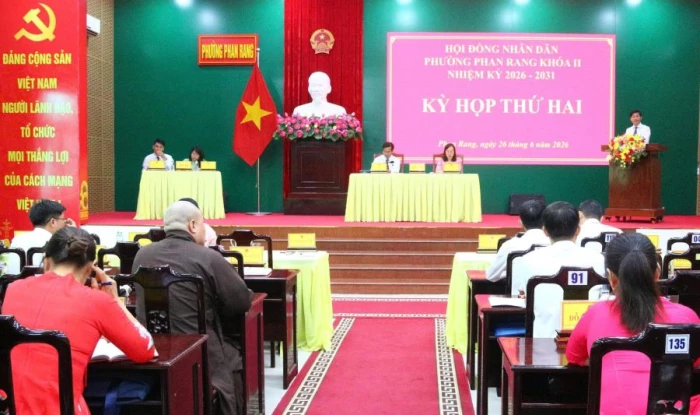 Kỳ họp thứ 2 HĐND phường Phan Rang khóa II