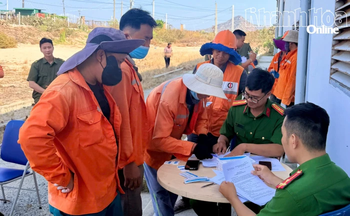Công an xã Vĩnh Hải: Nỗ lực xây dựng địa bàn không ma túy