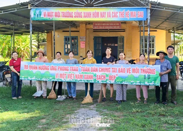 Xã Bắc Ninh Hòa hưởng ứng phong trào Toàn dân bảo vệ môi trường