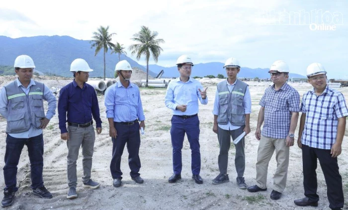 Kiểm tra công tác giải phóng mặt bằng Dự án Khu tái định cư Vạn Thắng