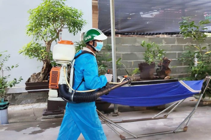 Phường Cam Ranh tổ chức chiến dịch diệt bọ gậy, lăng quăng phòng, chống bệnh sốt xuất huyết