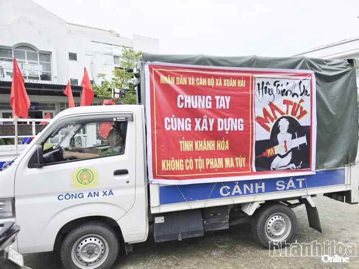 Xã Xuân Hải ra quân hưởng ứng Tháng hành động phòng, chống ma túy năm 2026