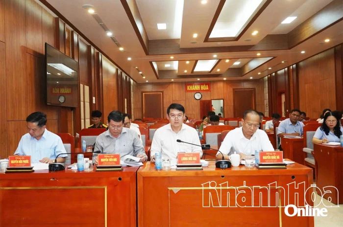 Thẩm định hồ sơ văn kiện Đại hội đại biểu của Đảng bộ Ban Chỉ huy Quân sự tỉnh và Đảng bộ xã Xuân Hải