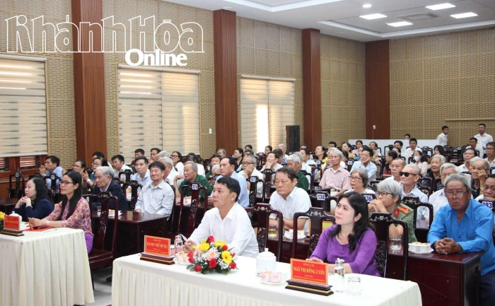 Phường Phan Rang họp mặt tri ân 80 người có công với cách mạng tiêu biểu