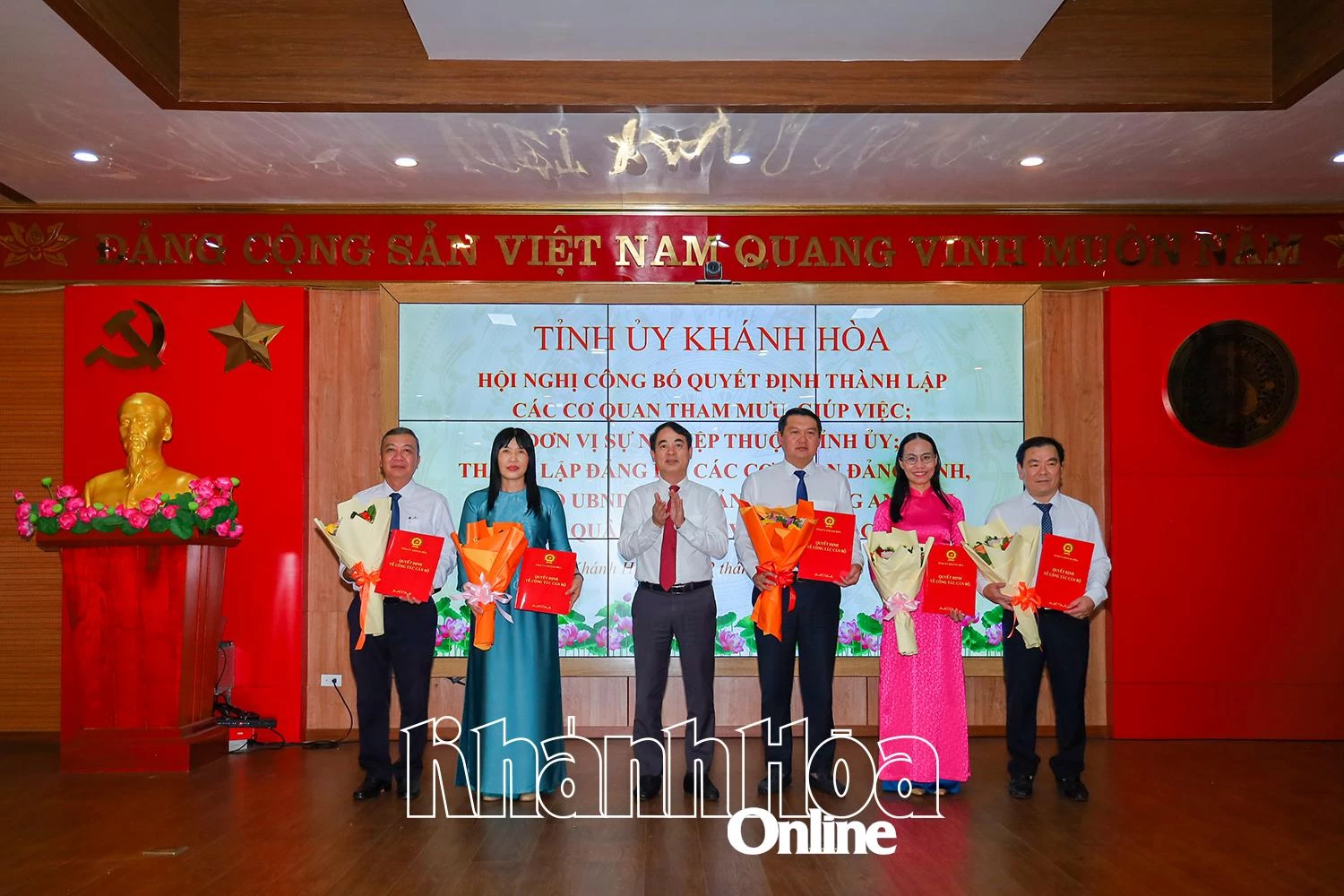 Ông Lương Đức Hải giữ chức vụ Trưởng Ban Nội chính Tỉnh ủy Khánh Hòa