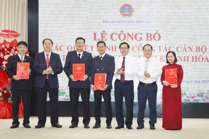 Chào mừng Đại hội đại biểu Đảng bộ Các cơ quan Đảng tỉnh Khánh Hòa lần thứ nhất, nhiệm kỳ 2025 - 2030: Đảng bộ Tòa án nhân dân 2 cấp tỉnh: Quyết tâm lãnh đạo hoàn thành tốt các nhiệm vụ