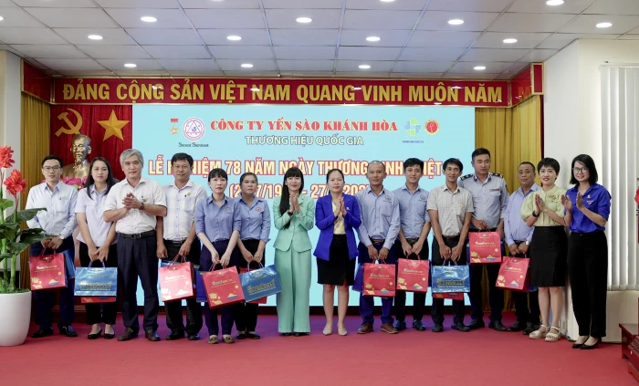 Công ty Yến sào Khánh Hòa tri ân các gia đình thương binh, liệt sĩ