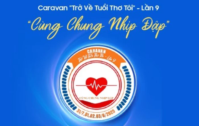 20 giờ ngày 1-8: Truyền hình trực tiếp chương trình Caravan Trở về tuổi thơ tôi “Cùng chung nhịp đập”