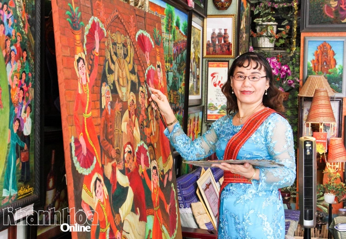 Thạc sĩ, họa sĩ Chế Kim Trung: Tấm gương sáng trong học tập và làm theo Bác