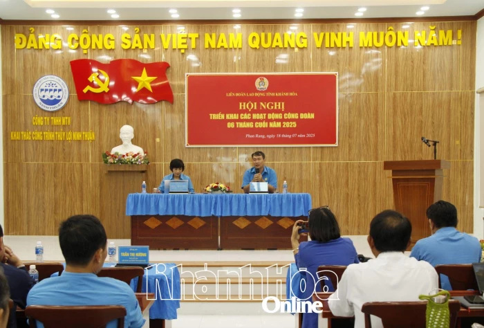 Triển khai các hoạt động công đoàn 6 tháng cuối năm