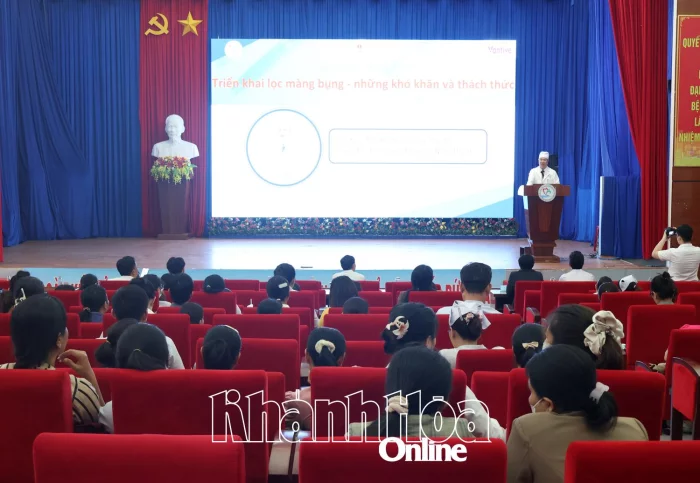 Hội thảo khoa học “Triển khai lọc màng bụng - những khó khăn và thách thức”