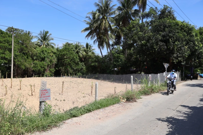 Xử lý trường hợp san lấp mặt bằng trái phép ở phường Tây Nha Trang