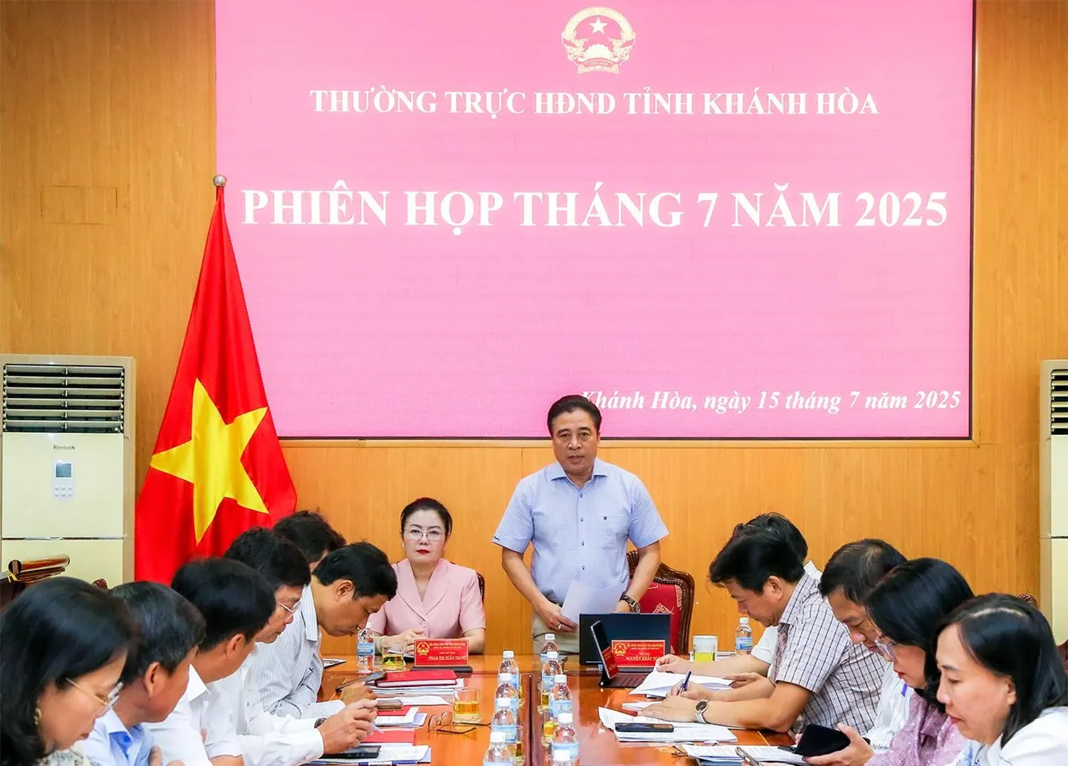 Phiên họp Thường trực HĐND tỉnh Khánh Hòa tháng 7-2025