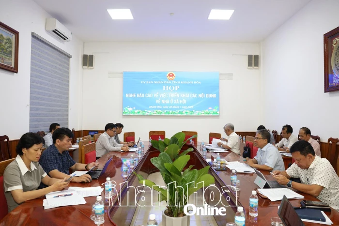 Khẩn trương tham mưu điều chỉnh chỉ tiêu nhà ở xã hội