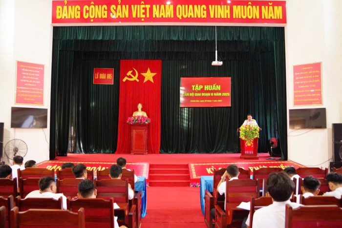 Lữ đoàn 685: Tập huấn cán bộ giai đoạn 2