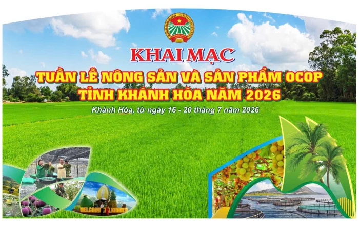 7 giờ 30 phút ngày 17-7: Livestream khai mạc Tuần lễ nông sản và sản phẩm OCOP năm 2026