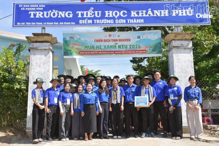 Trung ương Đoàn kiểm tra Chiến dịch Thanh niên tình nguyện hè tại Khánh Hòa