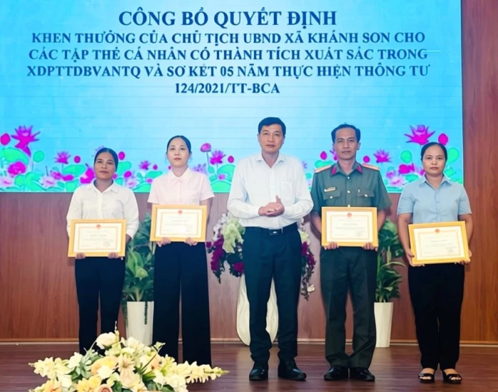 Xã Khánh Sơn tổ chức Ngày hội Toàn dân bảo vệ an ninh Tổ quốc năm 2026