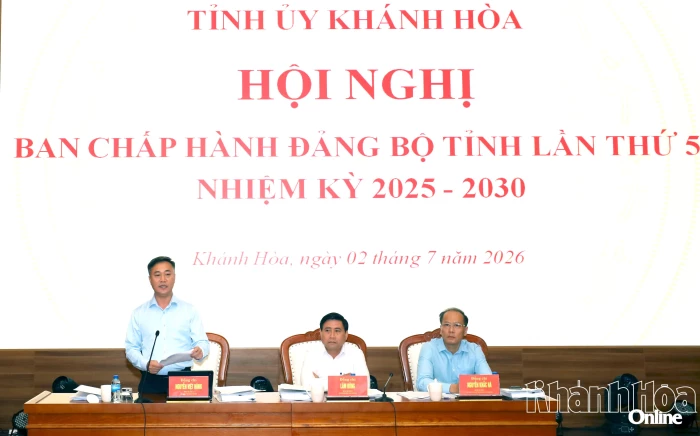 Hội nghị Tỉnh ủy Khánh Hòa lần thứ 5