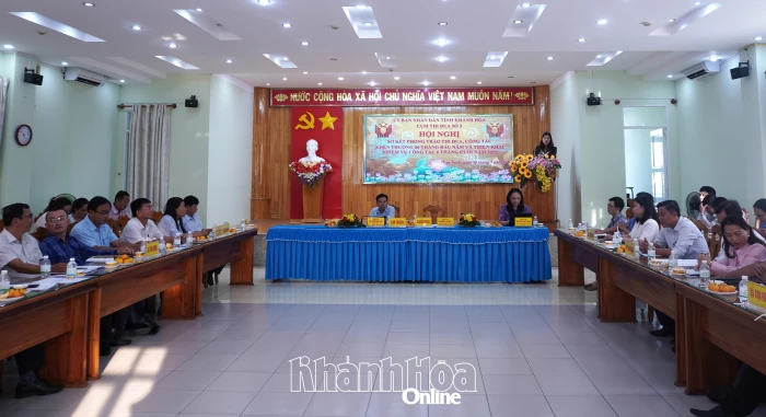Cụm thi đua số 3 tổ chức Sơ kết thi đua 6 tháng đầu năm 2026