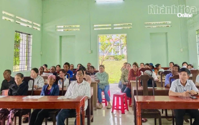 Xã Bác Ái Tây triển khai lấy nhu cầu thực hiện các mô hình sản xuất thuộc các chương trình mục tiêu quốc gia