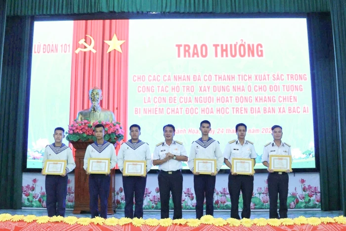 Lữ đoàn 101 tổ chức các hoạt động kỷ niệm 79 năm Ngày Thương binh - Liệt sĩ
