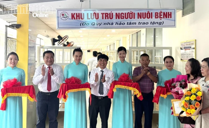 Bệnh viện Đa khoa Khánh Hòa khánh thành khu lưu trú cho người nuôi bệnh
