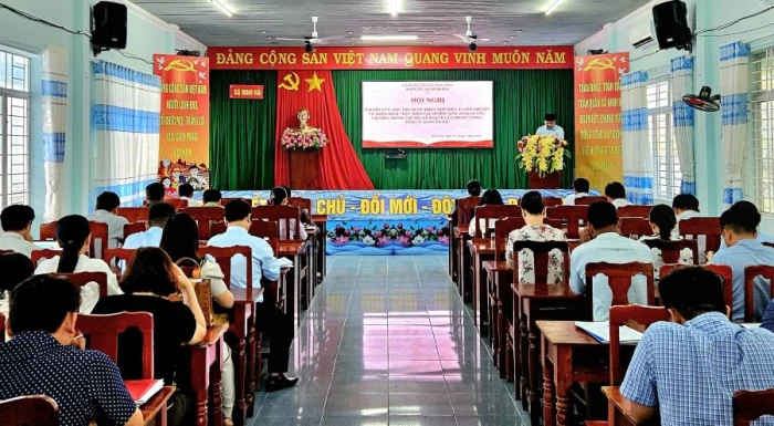 Xã Ninh Hải quán triệt các văn bản mới của Trung ương, Tỉnh ủy