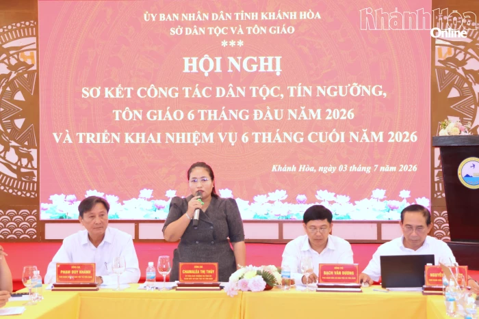 Hội nghị sơ kết công tác dân tộc, tín ngưỡng, tôn giáo 6 tháng đầu năm