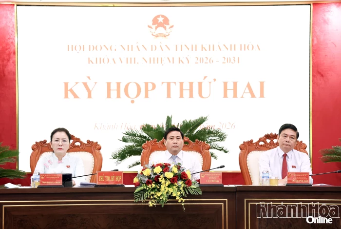 Khai mạc Kỳ họp thứ 2, HĐND tỉnh Khánh Hòa khóa VIII