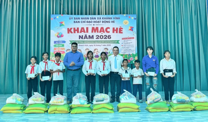 Xã Khánh Vĩnh khai mạc các hoạt động hè năm 2026