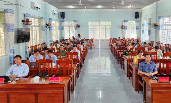 Xã Ninh Hải tổ chức hội nghị quán triệt các văn bản, nghị quyết của Trung ương, Tỉnh ủy