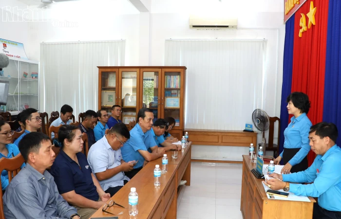 Ban Công đoàn Khu công nghiệp triển khai nhiệm vụ 6 tháng cuối năm 2026